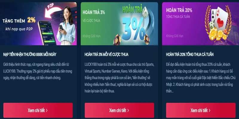 Người chơi nhận thưởng từ các chương trình khuyến mãi của ku711 win